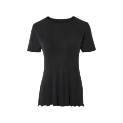 esmara® Damen Unterwäsche-Set, 2-teilig, in Ripp-Qualität (Schwarz, M(40/42)) - B-Ware sehr gut
