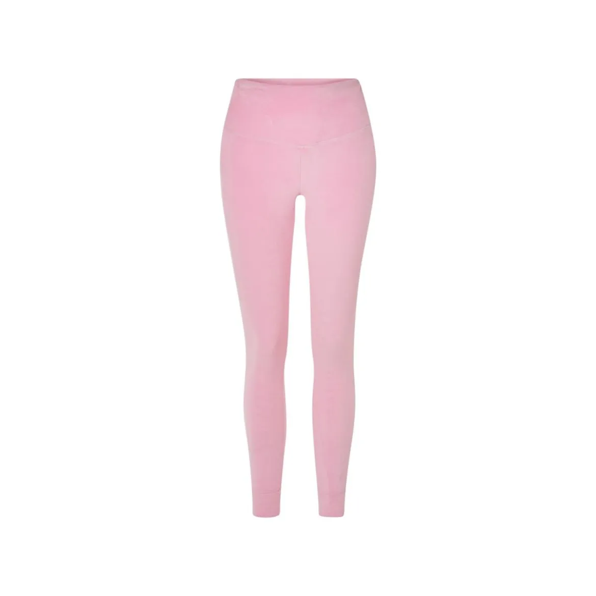esmara® Damen Velour-Leggings, mit Bündchen (Pink, S(36/38)) - B-Ware neuwertig
