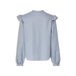 esmara® Damen Volant-Bluse, leger geschnitten - B-Ware