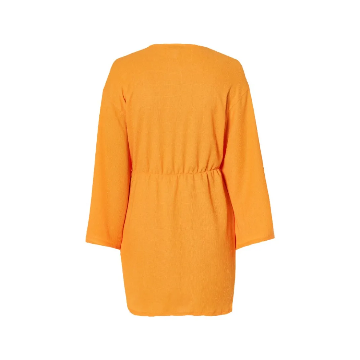 esmara® Damen Wickelkleid mit modischer Crinklestruktur - B-Ware