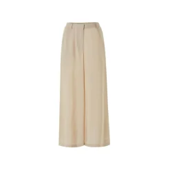 esmara® Damen Wide-Leg-Hose, aus eleganter Twill-Qualität - B-Ware