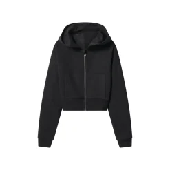 esmara® KIDS Kinder-Sweatjacke, 158/164, schwarz - B-Ware neuwertig