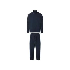 esmara Men Herren Fleece-Freizeitanzug, 2-teilig (Navy, XXL (60/62)) - B-Ware neuwertig