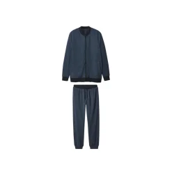 esmara Men Herren Fleece-Hausanzug (Blau, M (48/50)) - B-Ware neuwertig