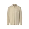 Esmara® MEN Herren Freizeithemd, L, beige - B-Ware neuwertig