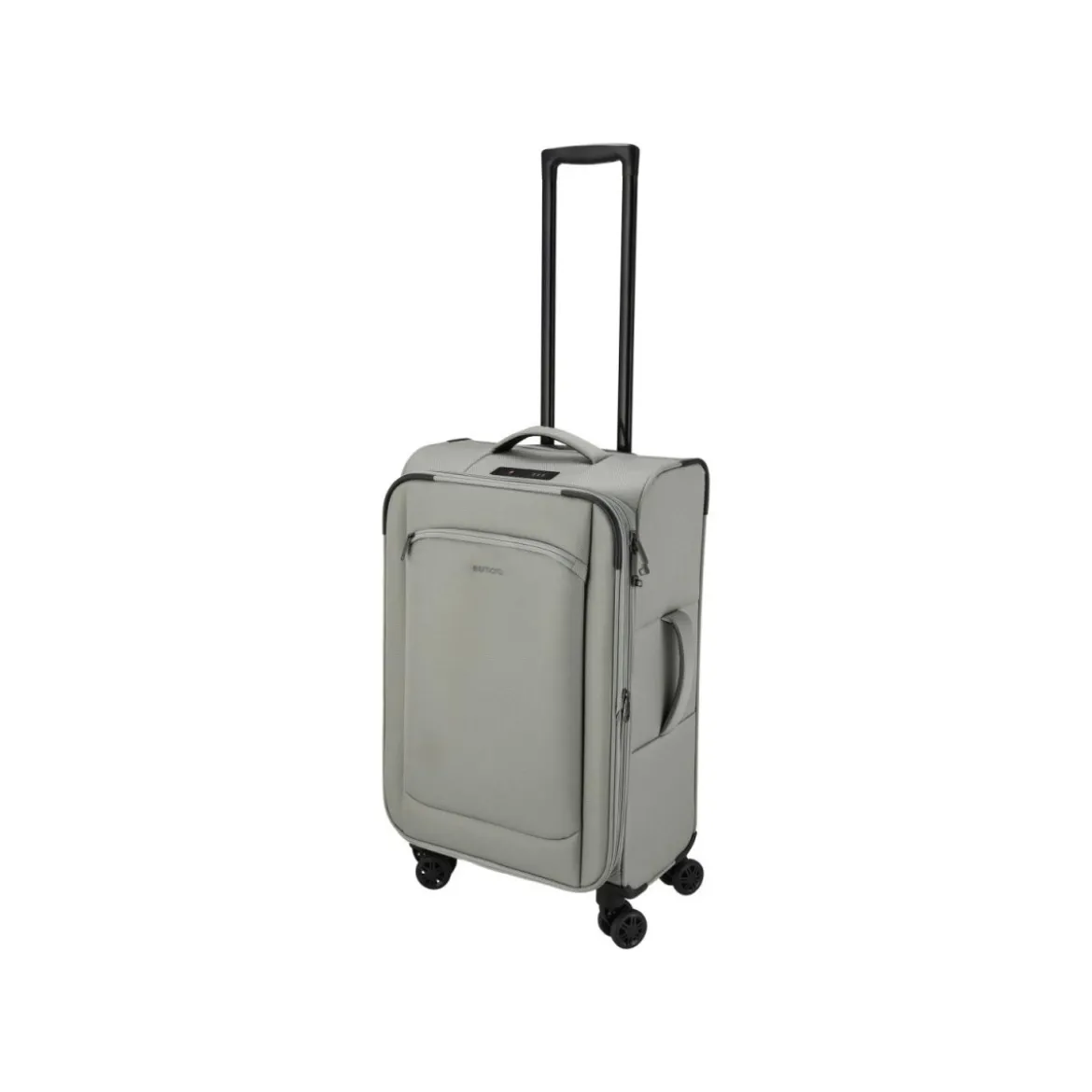 esmara® 2-teiliges Trolley-Reisekoffer-Set, grau - B-Ware