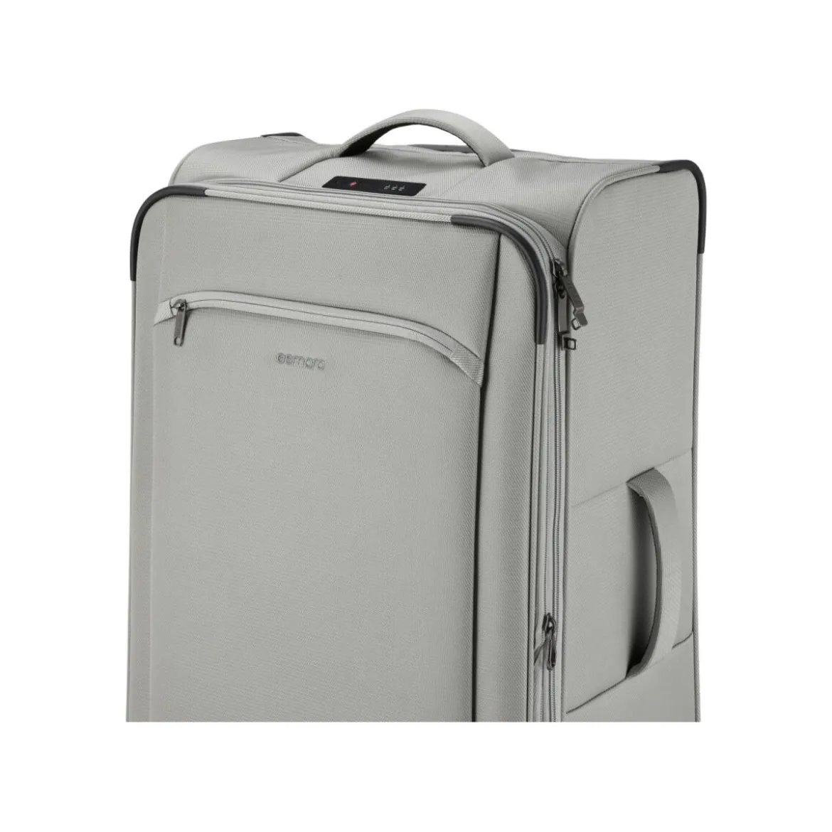 esmara® 2-teiliges Trolley-Reisekoffer-Set, grau - B-Ware