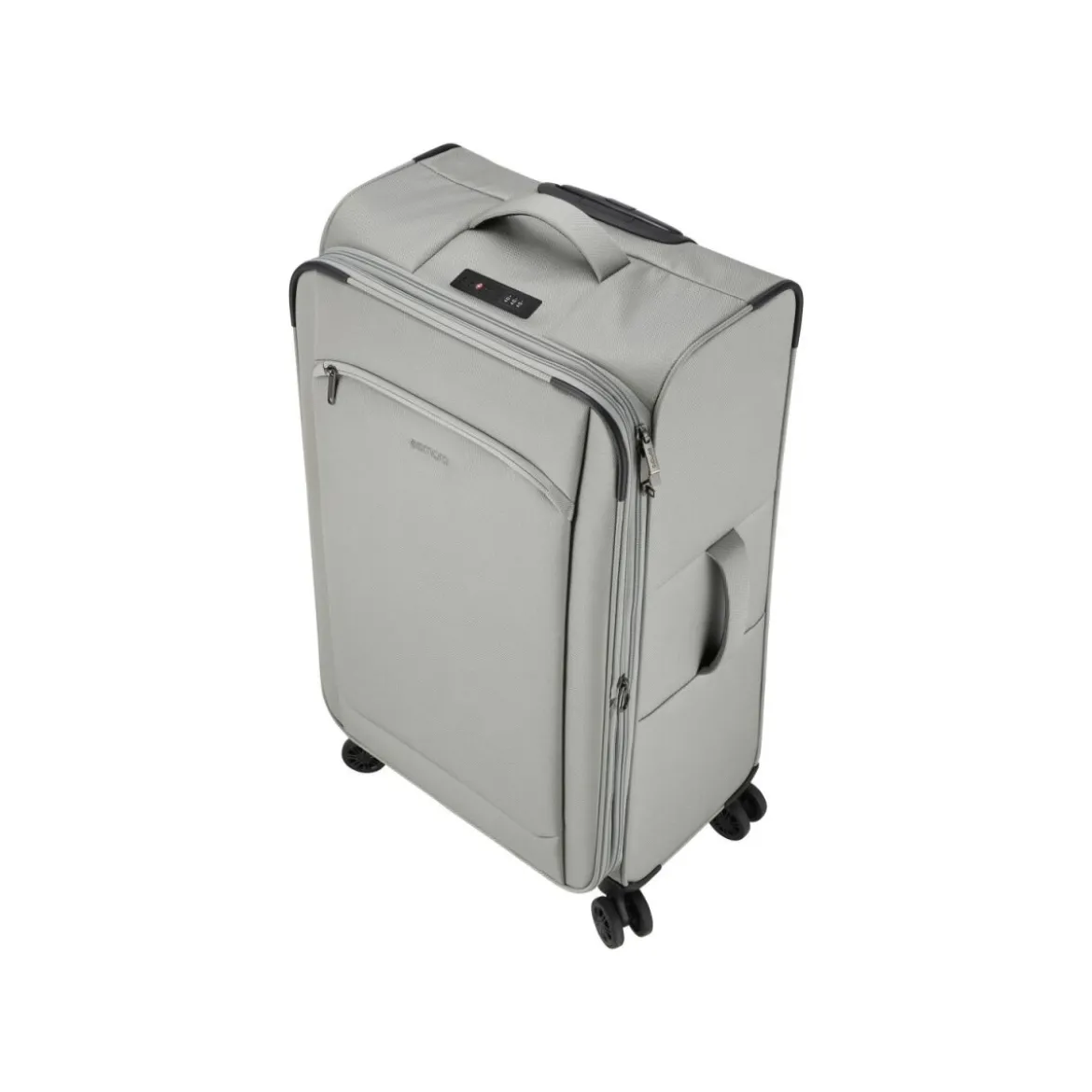 esmara® 2-teiliges Trolley-Reisekoffer-Set, grau - B-Ware