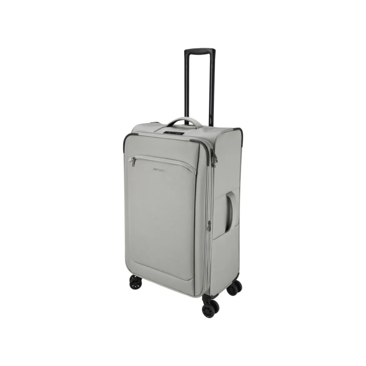 esmara® 2-teiliges Trolley-Reisekoffer-Set, grau - B-Ware
