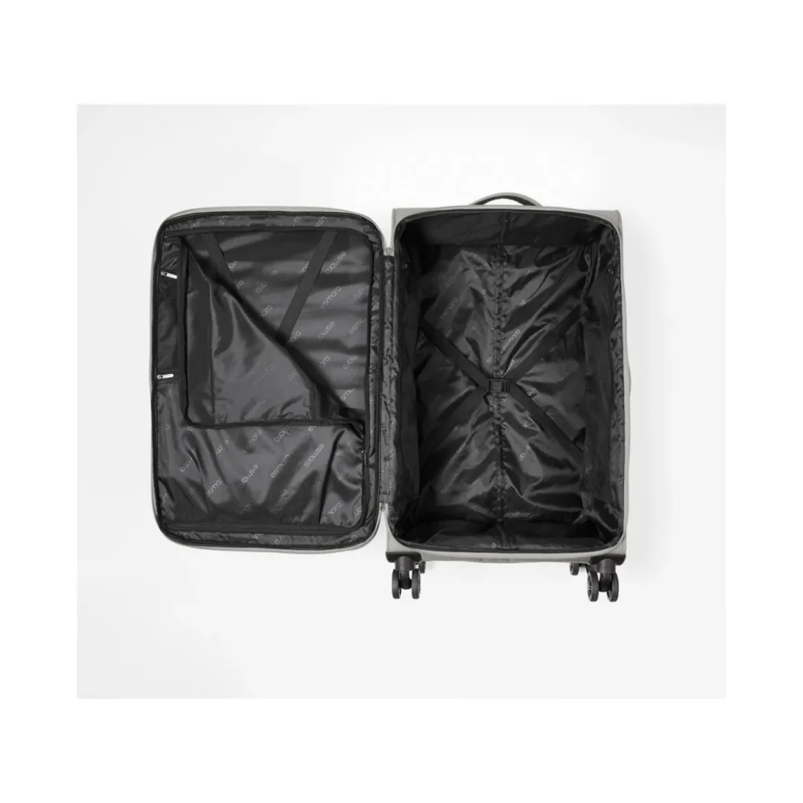 esmara® Trolley-Reisekoffer, grau - B-Ware