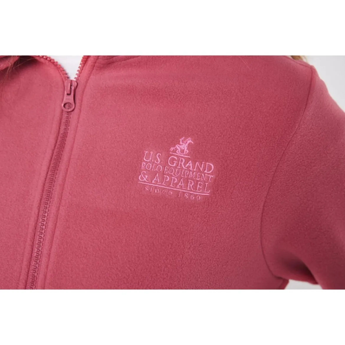 esmara® x Grand Polo Damen Fleecejacke, mit Stickerei - B-Ware