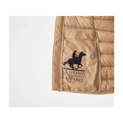 esmara® x Grand Polo Damen Steppjacke, wasserabweisend (Beige, XS(32/34)) - B-Ware neuwertig