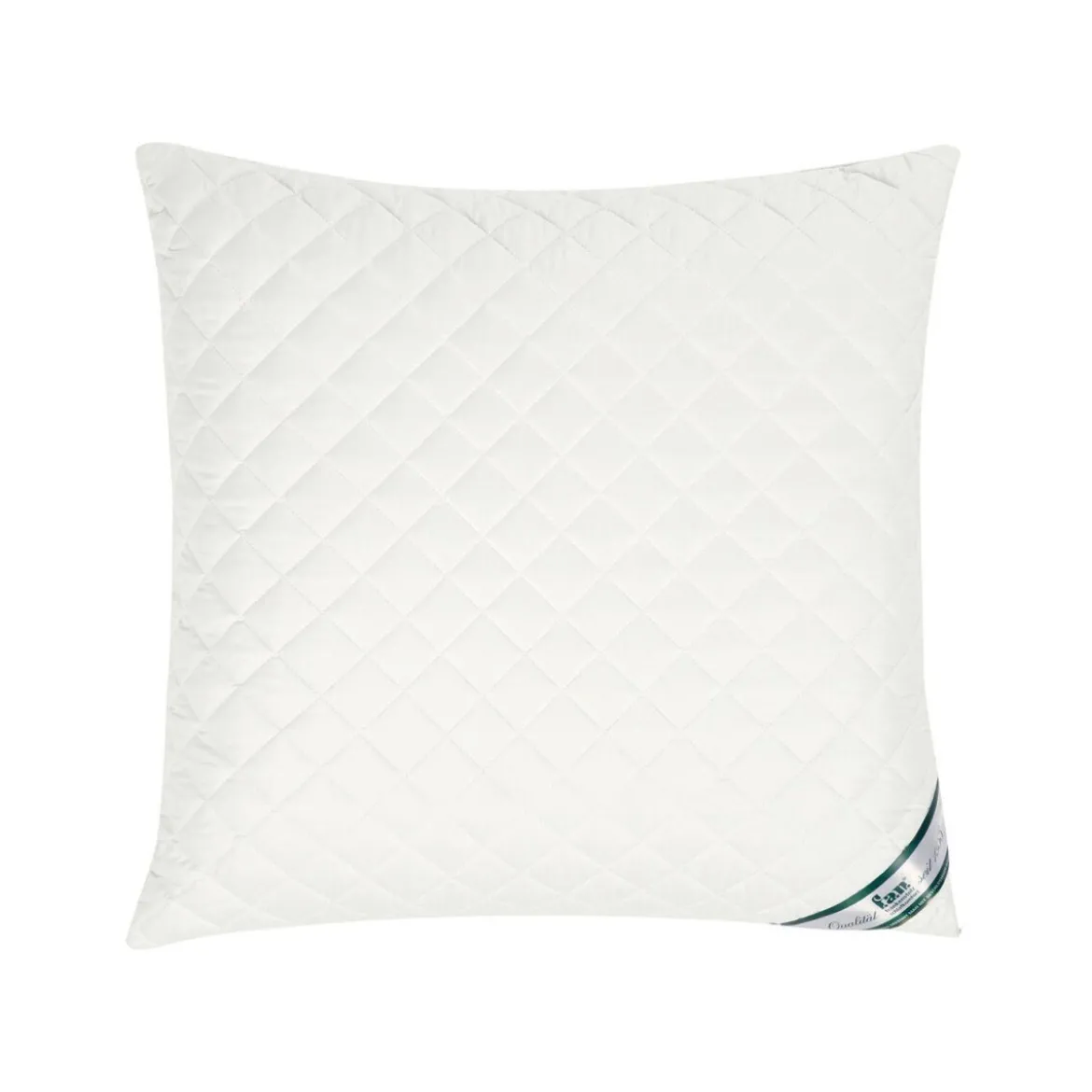 f.a.n. Kopfkissen kbA, aus Baumwolle, 80 x 80 cm - B-Ware neuwertig