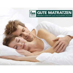 f.a.n. 7-Zonen-Kaltschaummatratze »Sweet Dream XXL«, mit Gelschaum-Topper, 26 cm Höhe (H2, 90 x 200 cm) - B-Ware Transportschaden Kosmetisch