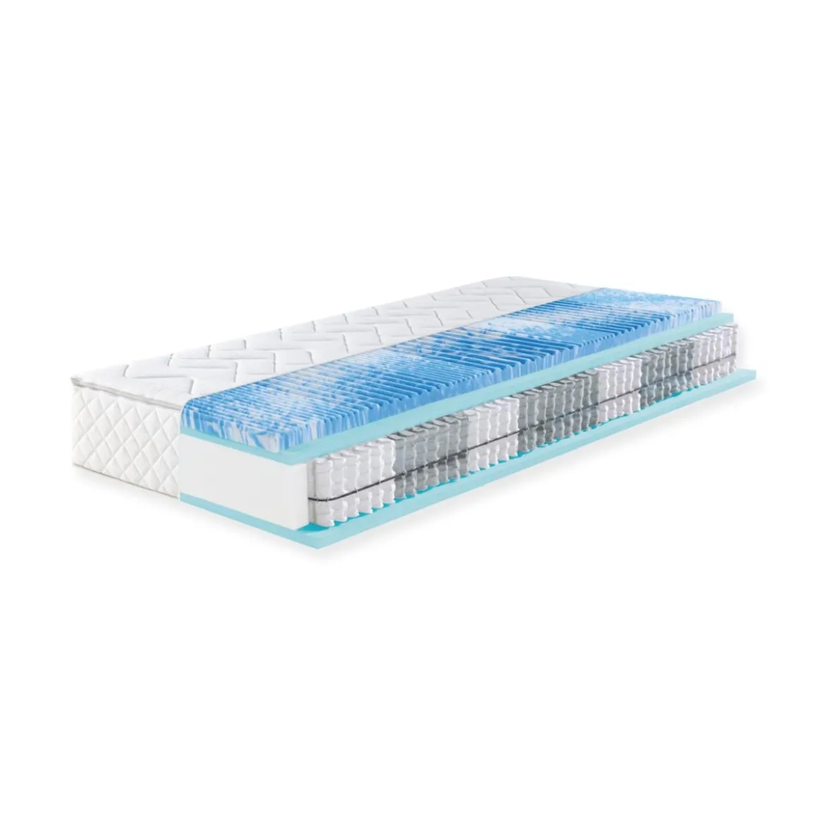f.a.n. 7-Zonen-Taschenfederkern-Matratze »Sweet Dream XXL«, mit Gelschaum-Topper - B-Ware