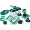 Genius Nicer Dicer Fusion Smart, 16-teilig, 1,25 l Auffangbehälter, Klingen aus Edelstahl - B-Ware neuwertig