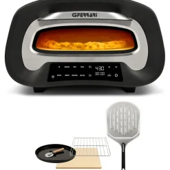 G3Ferrari Pizzaofen-Set G'10186, schwarz - B-Ware neuwertig