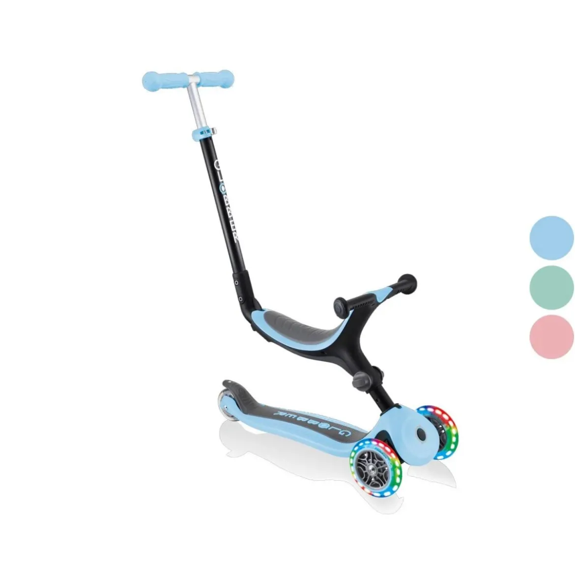 GLOBBER Dreirad Go-Up Foldable Lights - B-Ware
