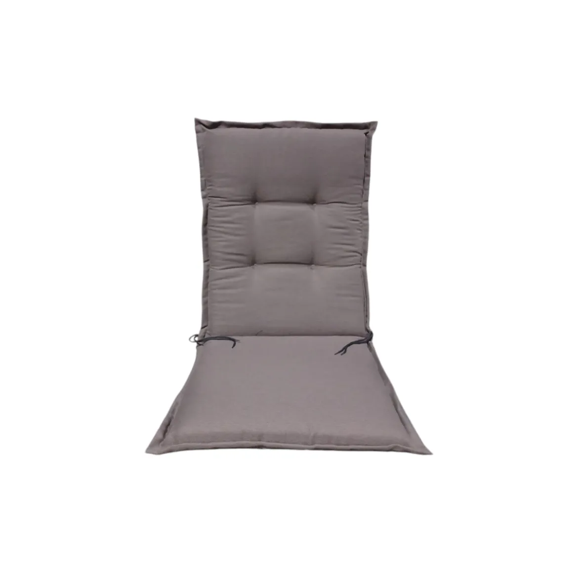 GO-DE Textil Sessel-Auflage mittel, 108 x 50 cm, grau - B-Ware neuwertig
