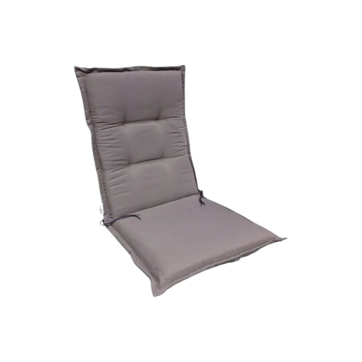 GO-DE Textil Sessel-Auflage mittel, 108 x 50 cm, grau - B-Ware neuwertig