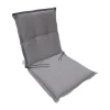 GO-DE Textil Sesselauflage nieder, Dessin 20925, grau - B-Ware neuwertig