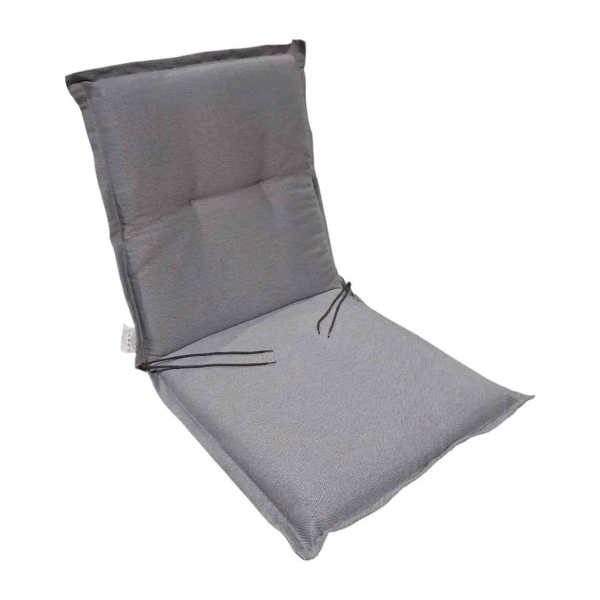 GO-DE Textil Sesselauflage nieder, Dessin 20925, grau - B-Ware neuwertig