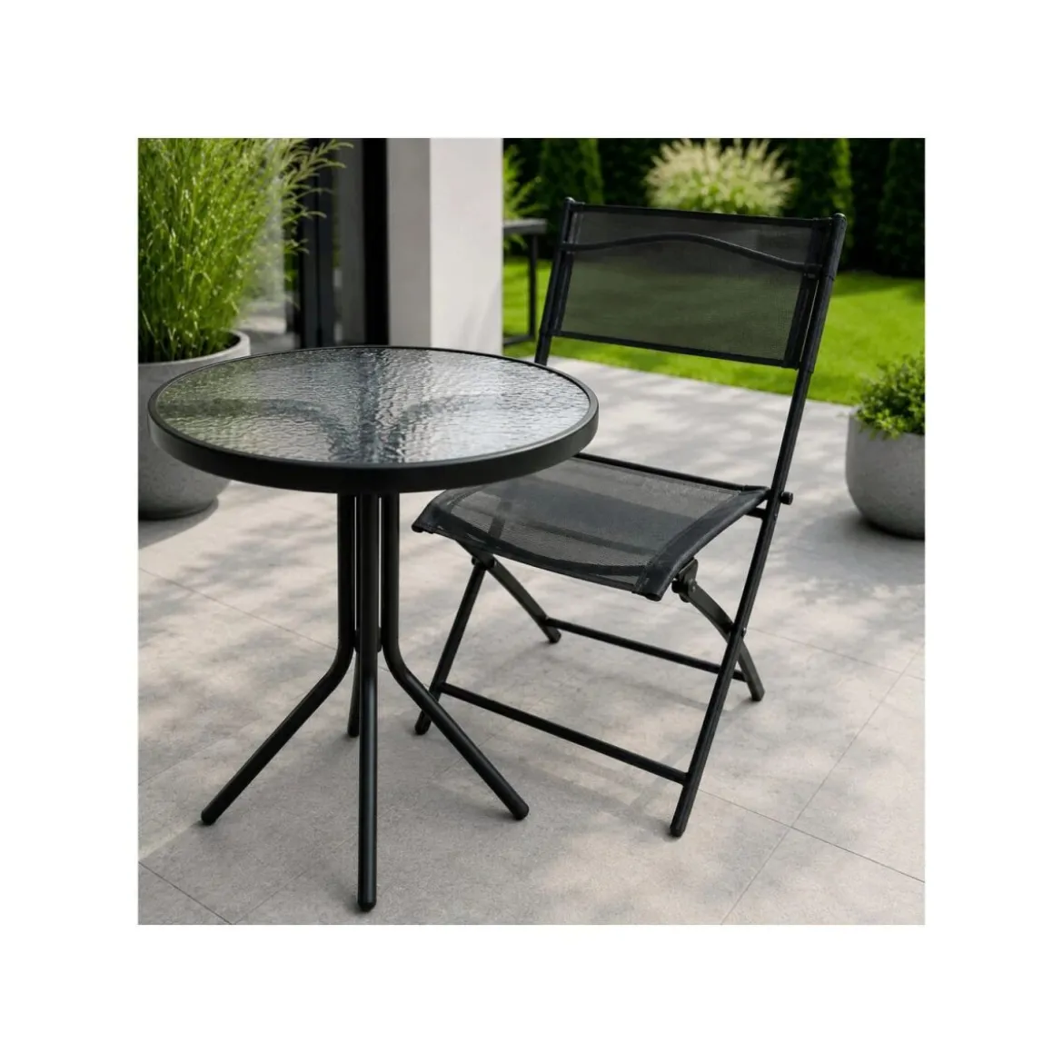 GREEMOTION textilenes Bistro-Set, 3-teilig - B-Ware