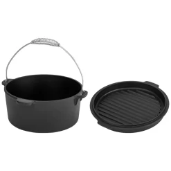 GRILLMEISTER Dutch Oven Set - B-Ware