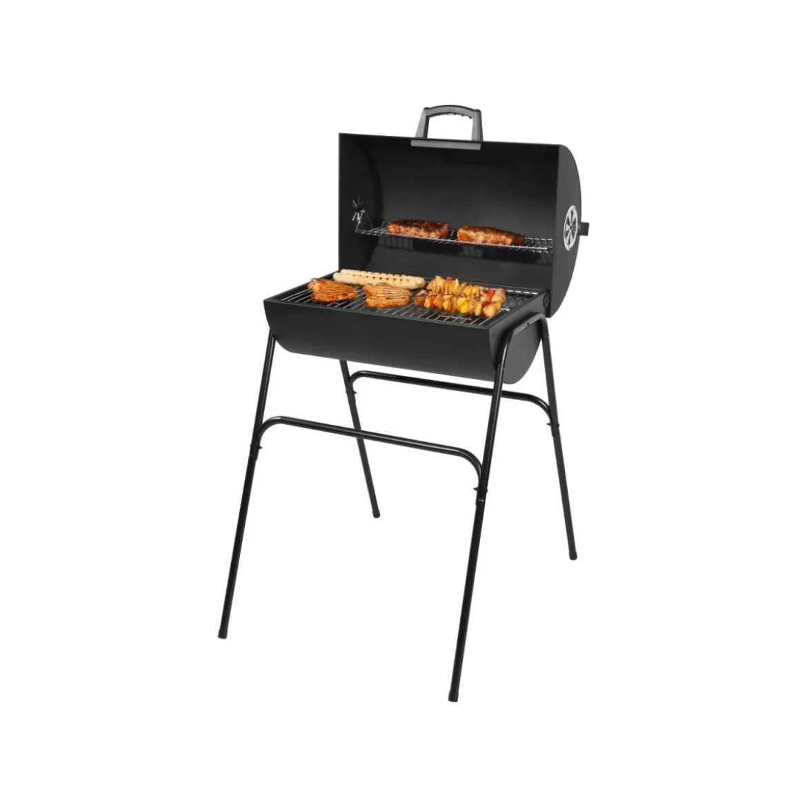 GRILLMEISTER Fass-Holzkohlegrill - B-Ware