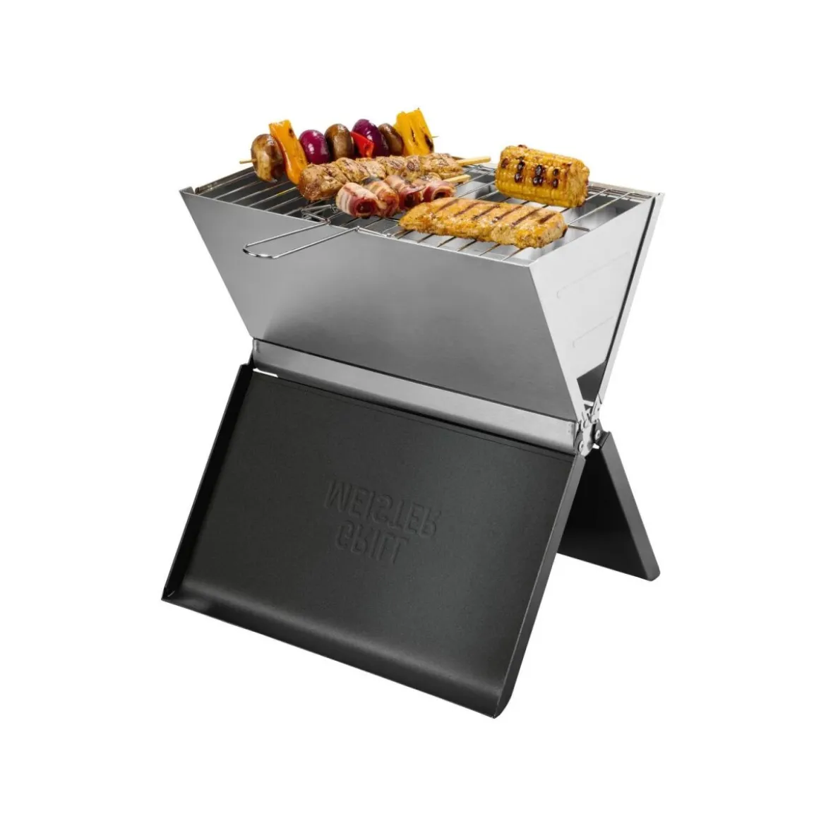 GRILLMEISTER Holzkohle-Klappgrill - B-Ware