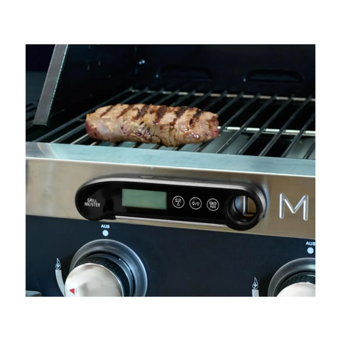GRILLMEISTER 3-in-1-Grillthermometer - B-Ware