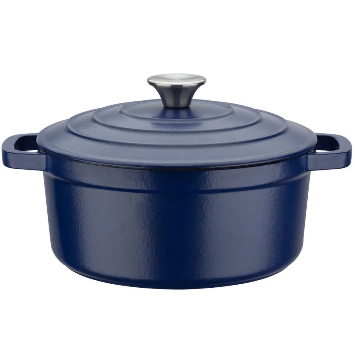 GSW Gusseisen-Kochtopf/ -Pfanne/ -Bräter »BLUE MAGIC« (Kochtopf, 24 cm) - B-Ware sehr gut