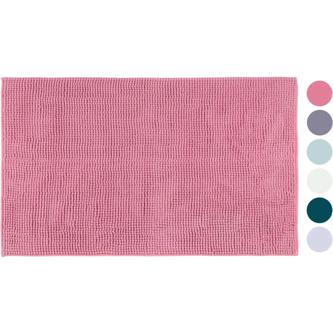 GÖZZE Mikrofaser Chenille Badteppich, 60 x 100 cm - B-Ware