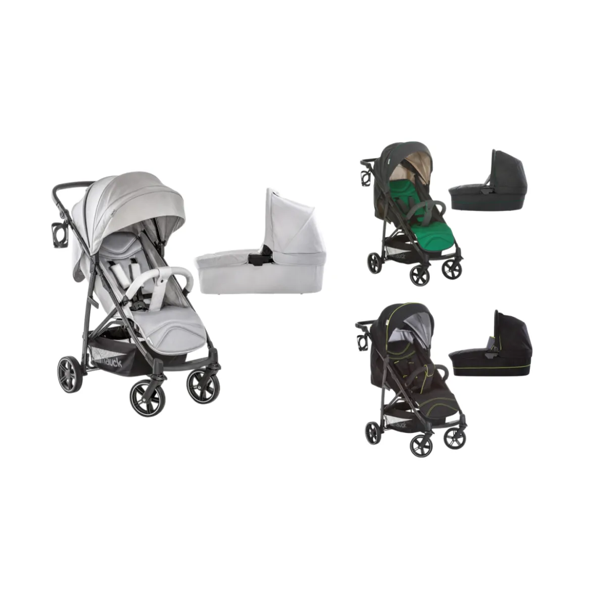 hauck 2in1 Kinderwagen »Rapid 4S Plus Trioset« - B-Ware