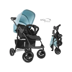 hauck Kinderwagen »Shopper Trioset«, Babywanne und Sportsitz (blau) - B-Ware sonstiges