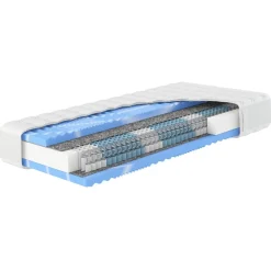 Hn8 Schlafsysteme 7-Zonen Taschenfederkernmatratze XXL Gelstar T-1000, 90 x 200, H3 - B-Ware neuwertig