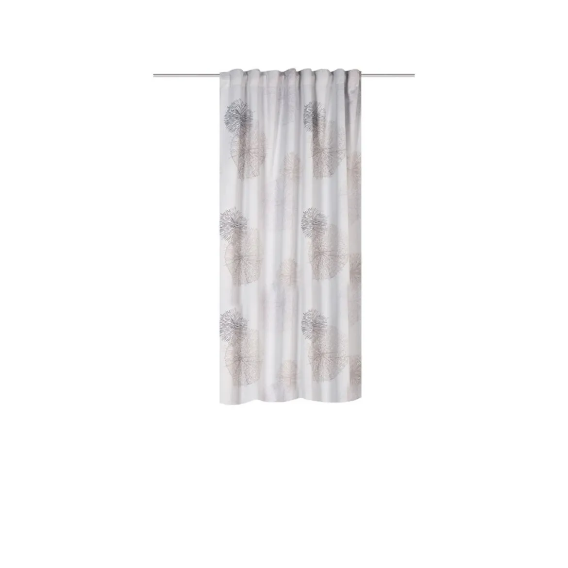 Home Wohnideen Fertigschal »Rawlins«, blickdicht, Kombiband, verschiedene Größen (stein, 175 x 140 cm) - B-Ware neuwertig