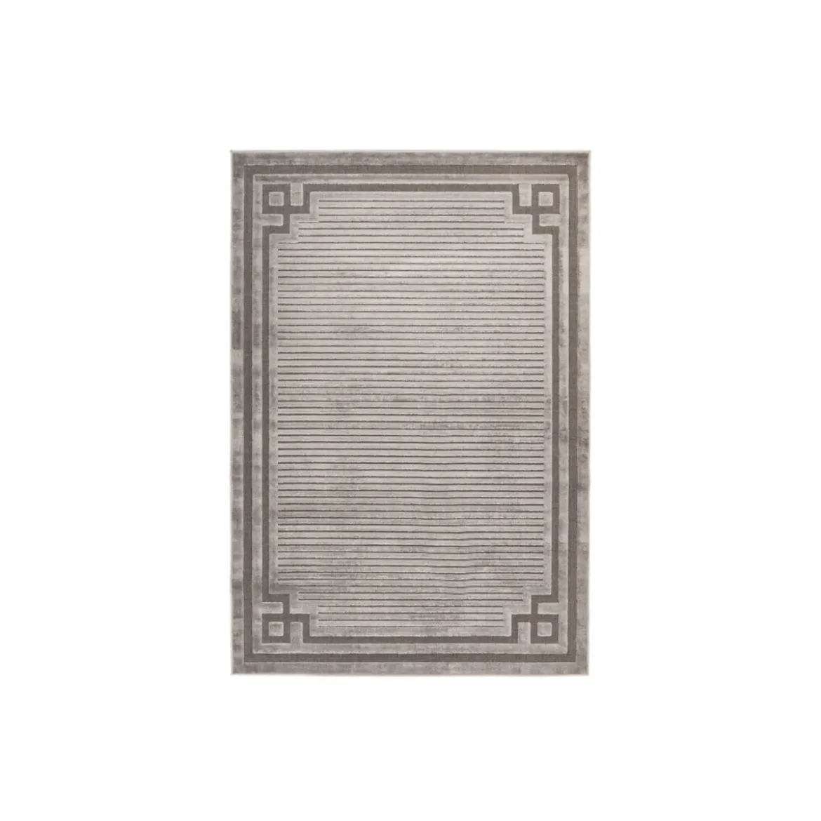 KAYOOM Teppich »Madita 200«, weicher Kurzflor, 80 x 150 cm, grau - B-Ware sehr gut