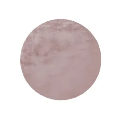 KAYOOM Teppich Rabbit (Kreis, Rosa, 160cm Rund) - B-Ware neuwertig