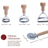 Kitchic Premium Ravioli Ausstecher Set 6 Teilig - B-Ware neuwertig