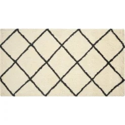 Langflor-Teppich, 80 x 150 cm / Ø 100 cm - B-Ware