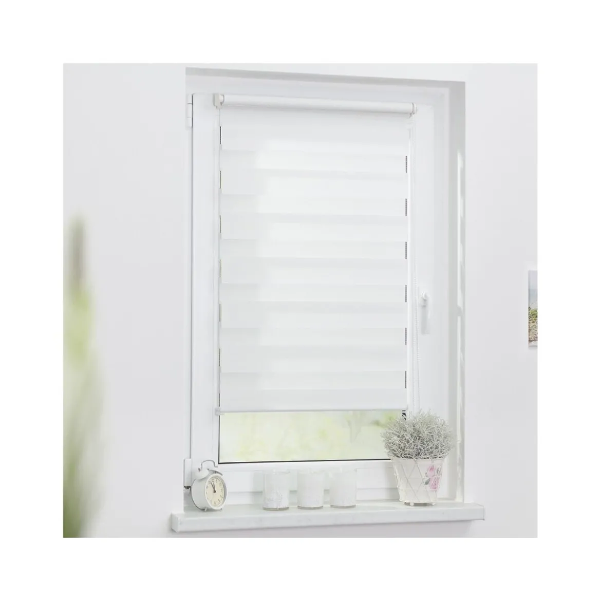 LICHTBLICK Duo Rollo Klemmfix, ohne Bohren, ab 45 x 150 cm - B-Ware