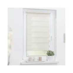 LICHTBLICK Duo Rollo Klemmfix, ohne Bohren, ab 45 x 150 cm - B-Ware