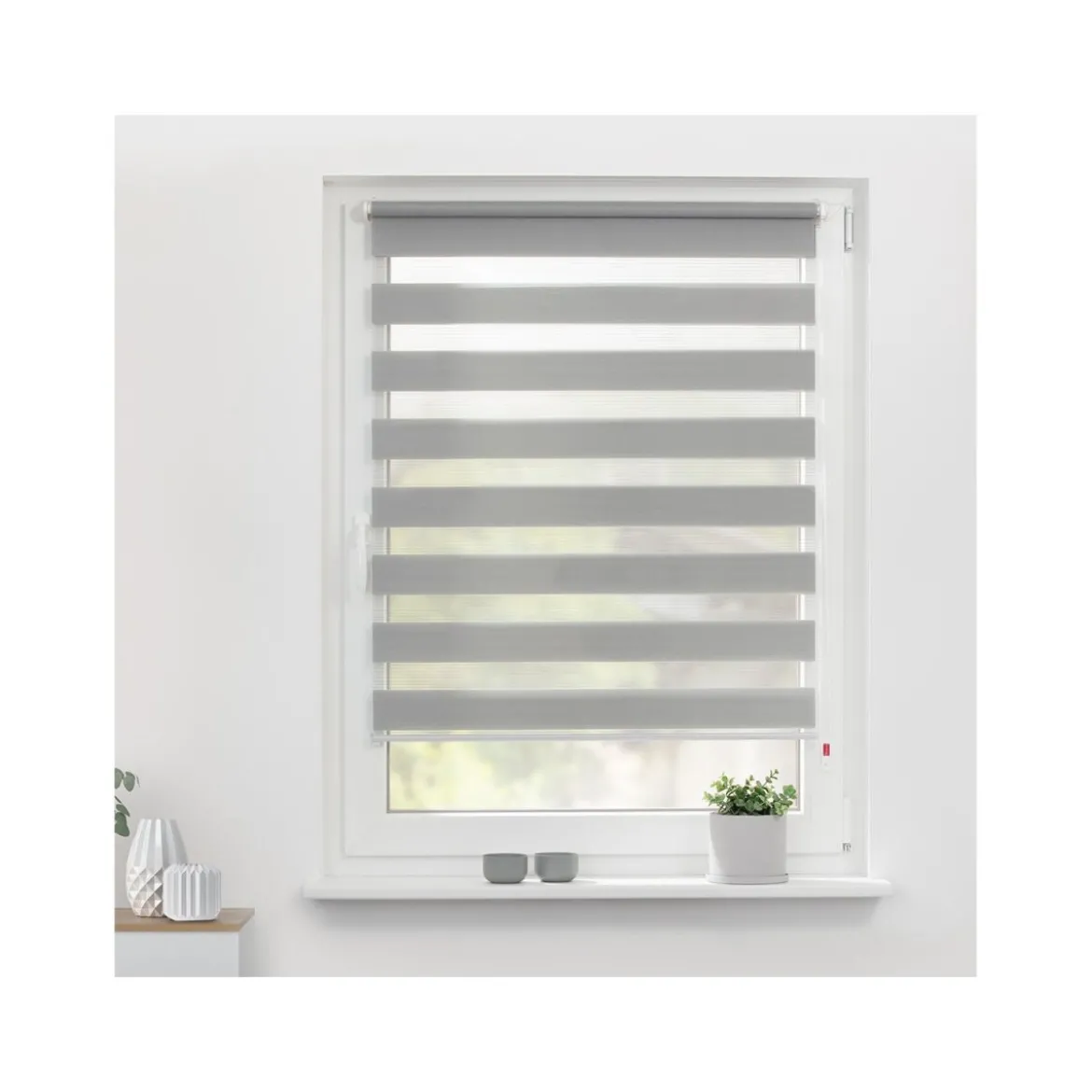 LICHTBLICK Duo Rollo Klemmfix, ohne Bohren, ab 45 x 150 cm - B-Ware