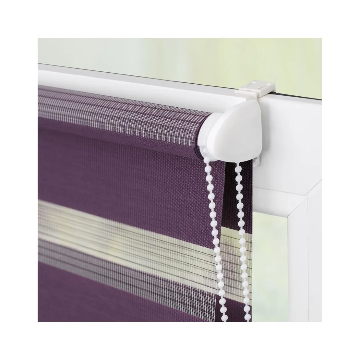 LICHTBLICK Duo Rollo Klemmfix, ohne Bohren, ab 45 x 150 cm - B-Ware