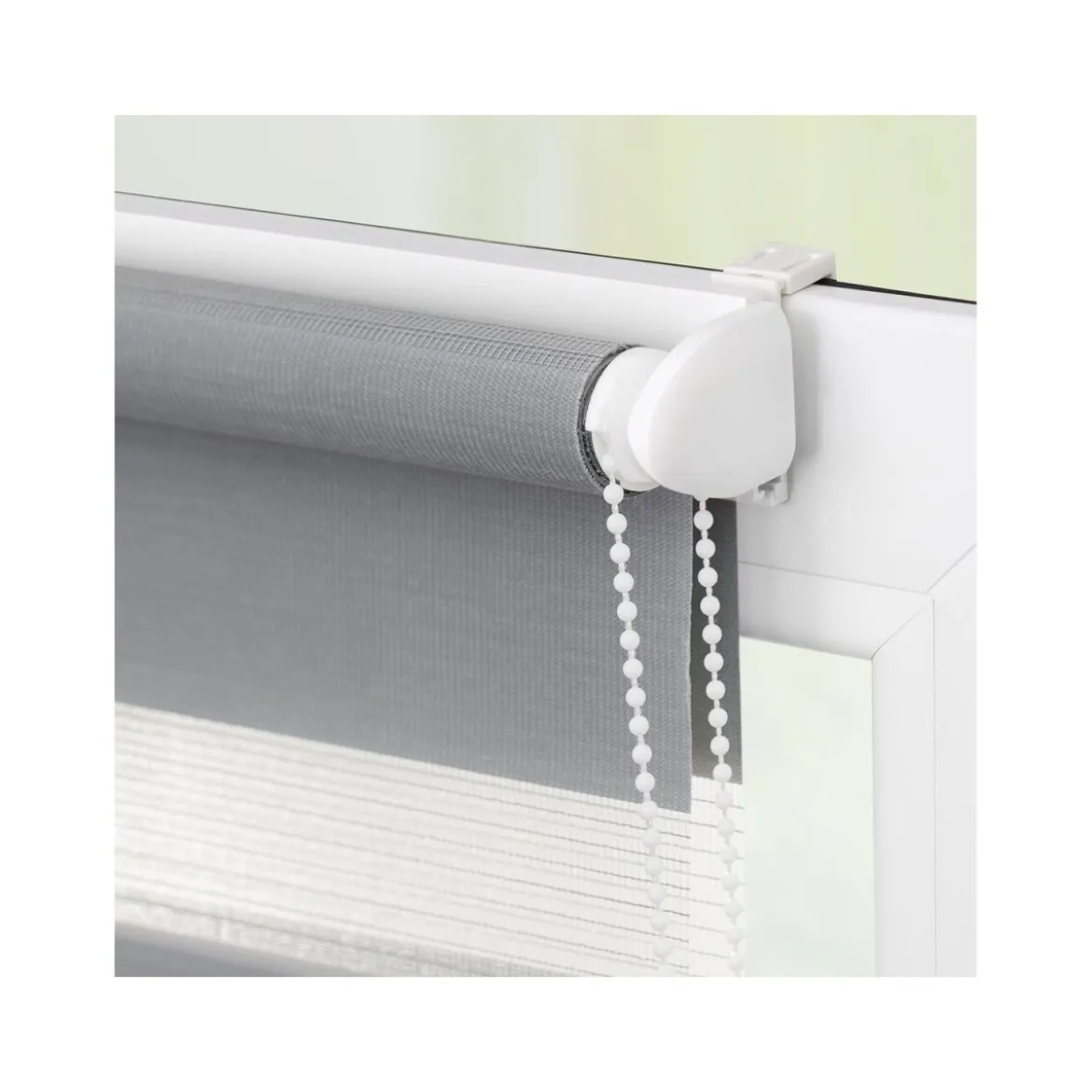 LICHTBLICK Duo Rollo Klemmfix, ohne Bohren, ab 45 x 150 cm - B-Ware