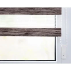 LICHTBLICK Duo Rollo Klemmfix, ohne Bohren, meliert, ab 45 x 150 cm - B-Ware