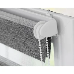 Lichtblick Duo Rollo Klemmfix, ohne Bohren, meliert, go green, ab 45 x 150 cm (45 x 150 cm) - B-Ware sehr gut