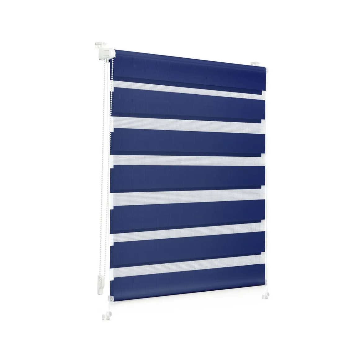 Lichtblick Duo-Rollo Klemmfix, ohne Bohren, verspannt, blickdicht, ab 45 x 150 cm - B-Ware