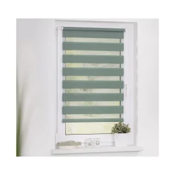 Lichtblick Duo-Rollo Klemmfix, ohne Bohren, verspannt, blickdicht, ab 45 x 150 cm - B-Ware